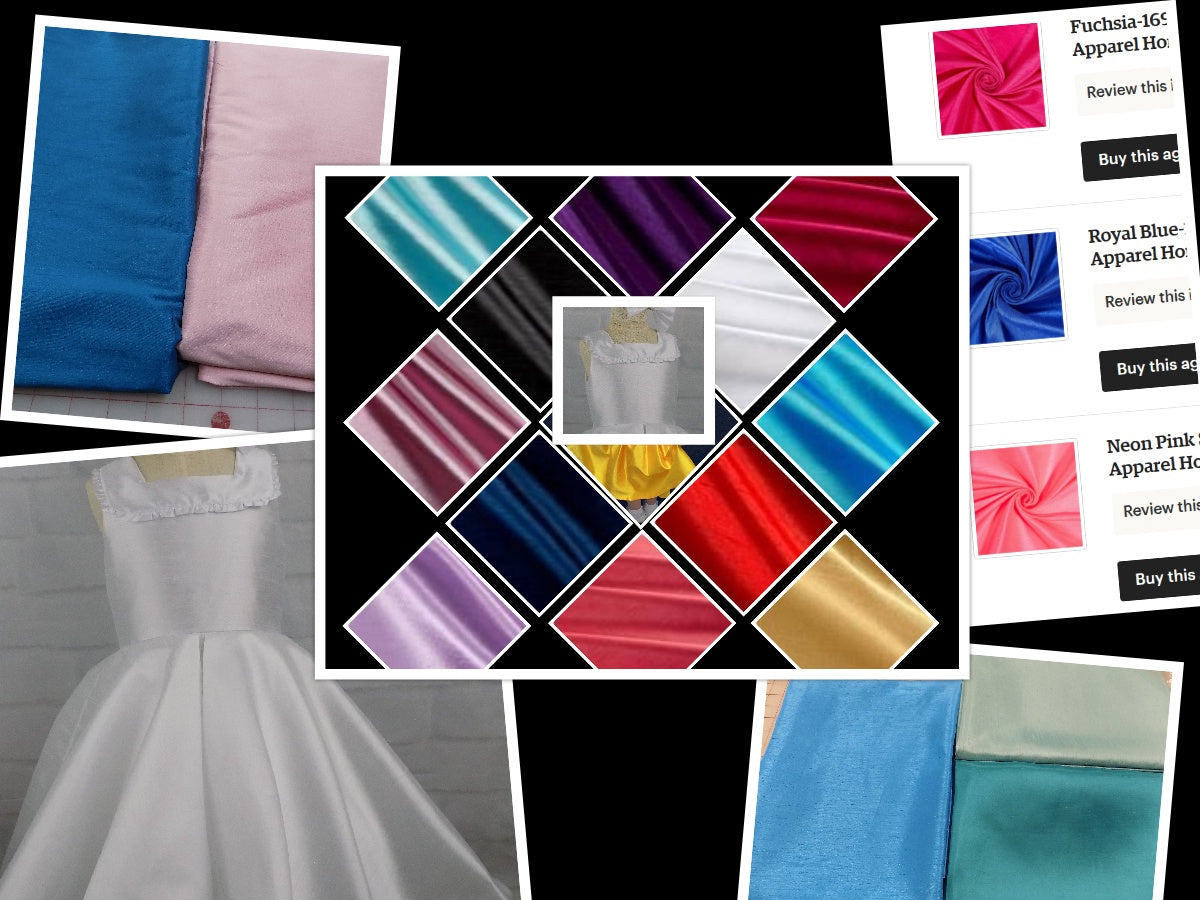 White Interview Dress for Pageants in Faux Silk Dupioni for Toddlers to Mini Miss. Perfect for Crowning or Beauty Wear