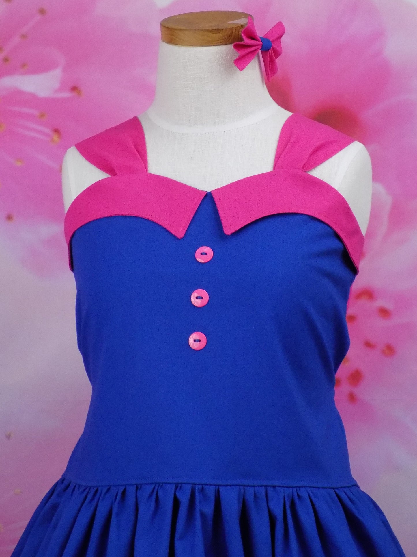 Open Back Interview Dress with Sweetheart Neckline and Cute Collar for Pageants in Baby to Teen sizes